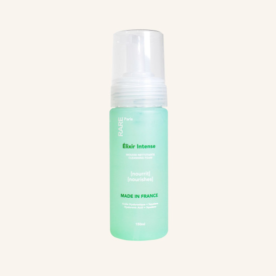 Поживна пінка для очищення обличчя з гіалуроновою кислотою та скваланом