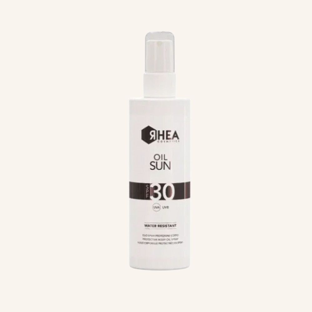 Захисний масляний спрей для тіла з SPF