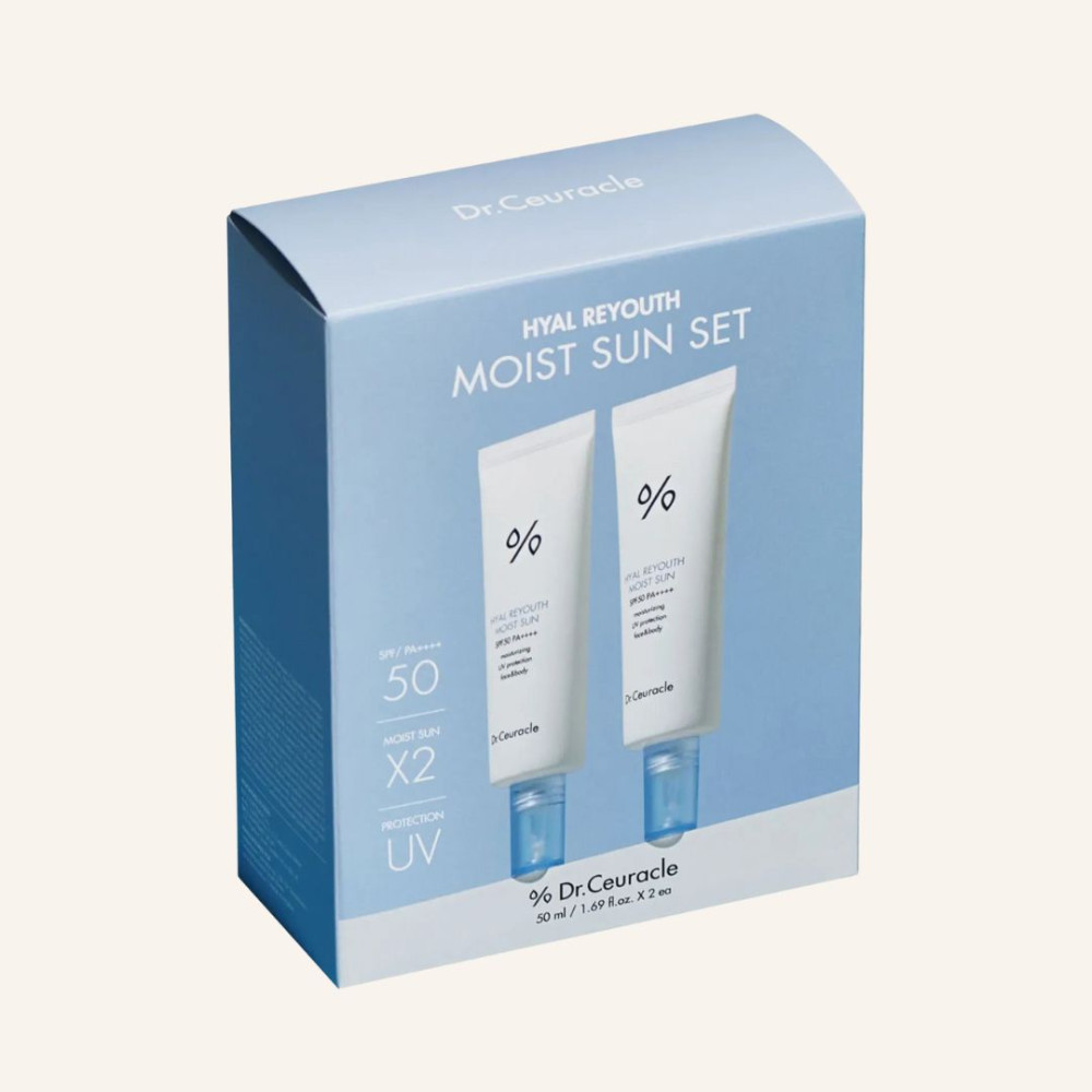 Набір зволожуючих сонцезахисних кремів SPF 50