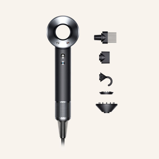 Фен HD07 Supersonic Black-Nickel Фен HD07 Supersonic Black-Nickel