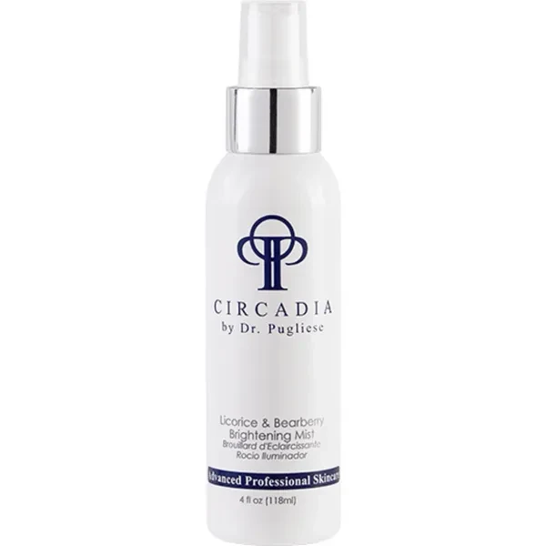 Спрей на основі екстрактів солодки та мучниці Licorice & Bearberry Brightening Mist Circadia 118 мл