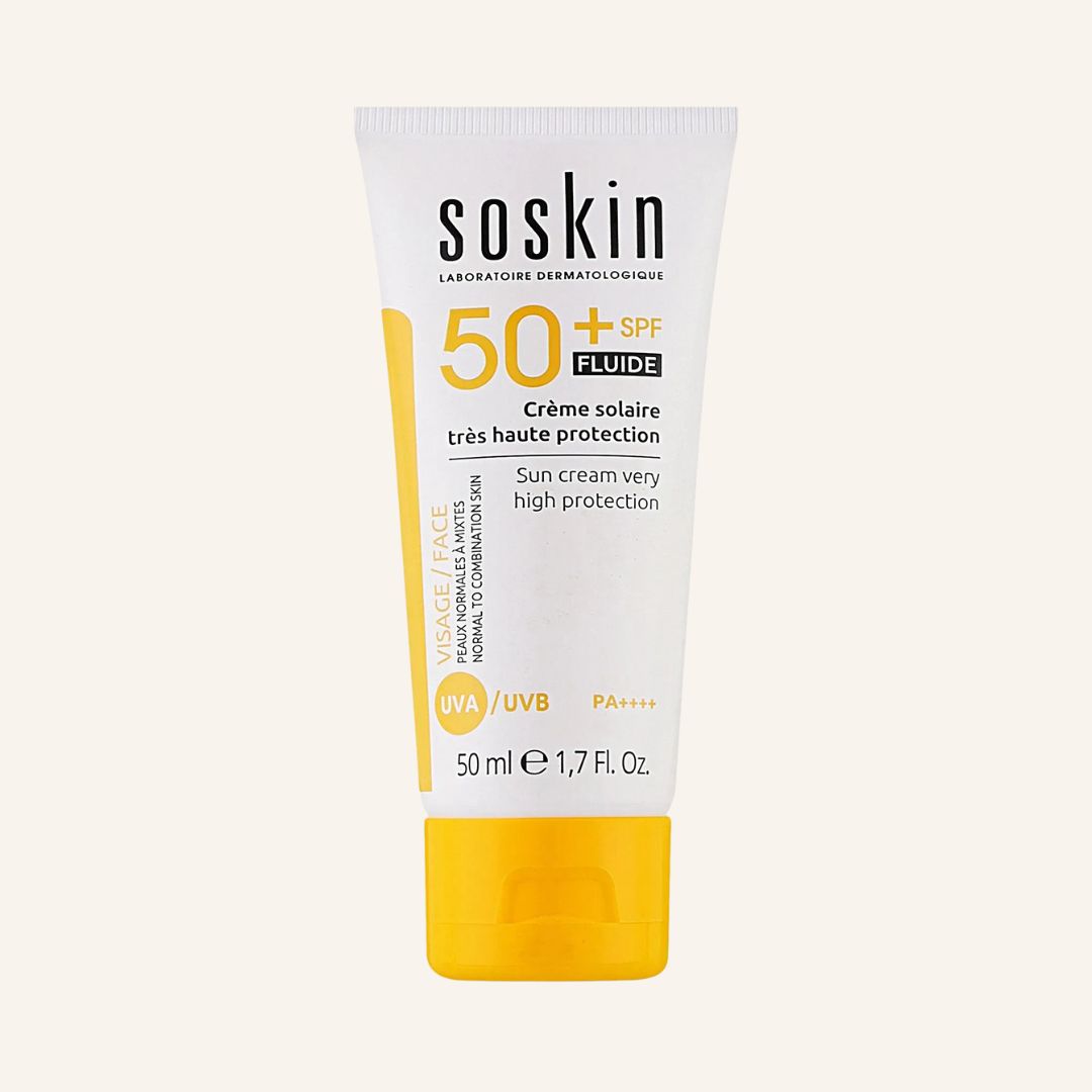 Сонцезахисний крем-флюїд з дуже високим ступенем захисту SPF 50+