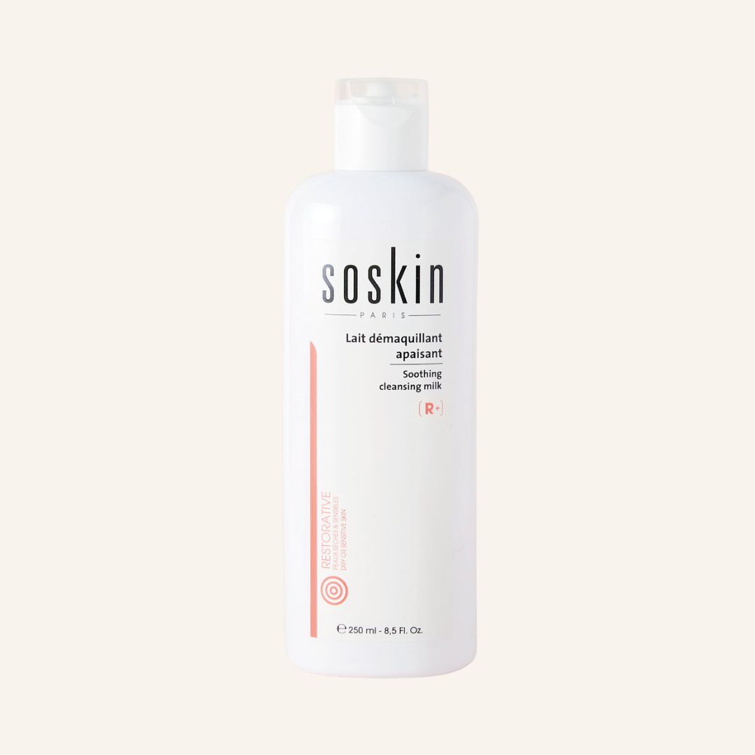 Заспокійливе молочко для сухої та чутливої шкіри